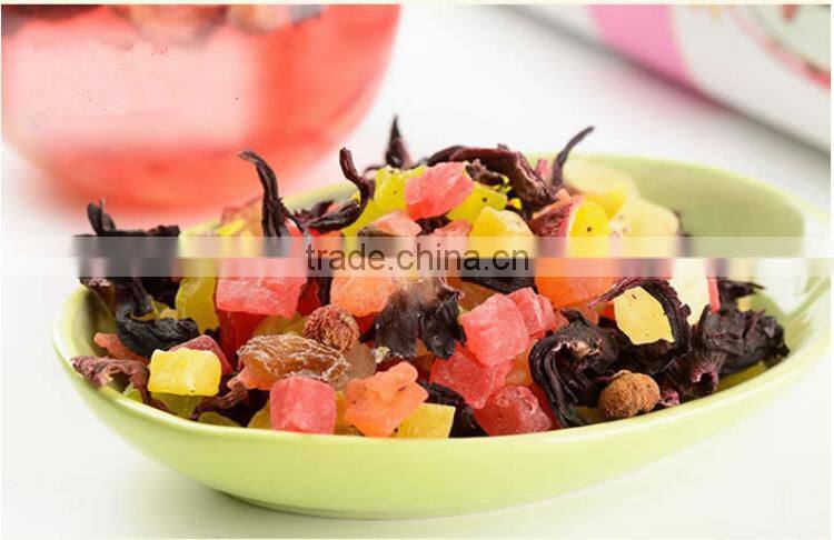 Chinese dried fruit flavored tea, natural flower and fruit tea