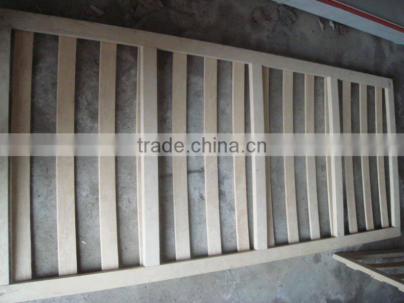 Heze Kaixin Birch/Poplar/Pine stainless steel king bed frame