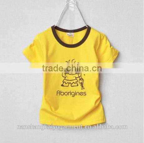 Wholsale good cheapest boy kids custom printed T shirt