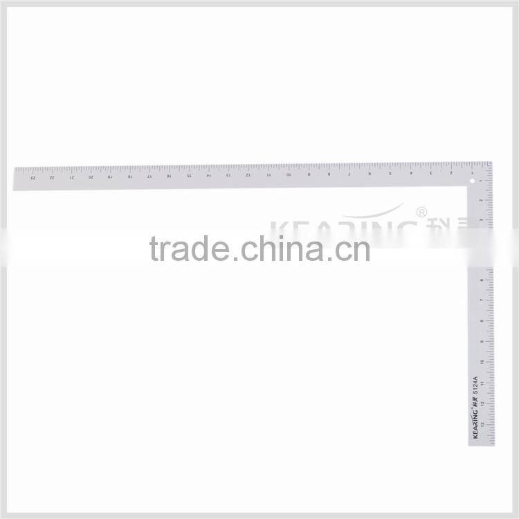 Good quality Garment sewing L square ruler aluminum inch#5124A