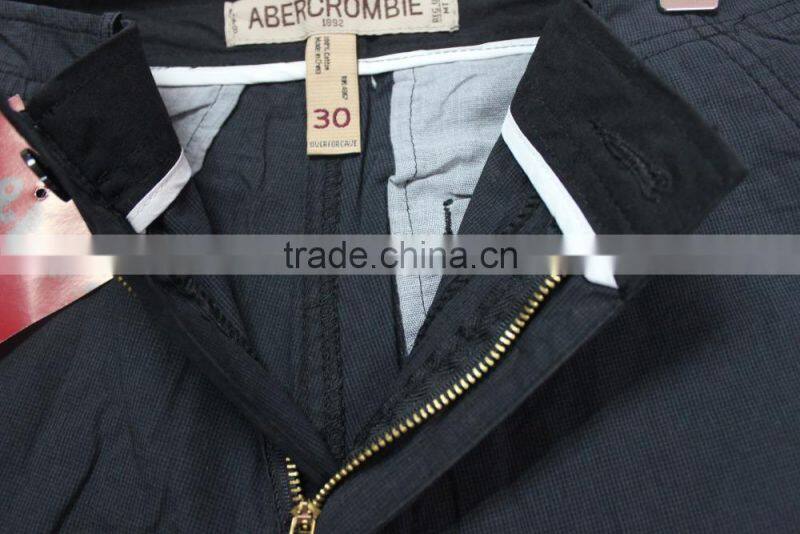 GZY with side pockets cheap wholesale man's cargo short pants
