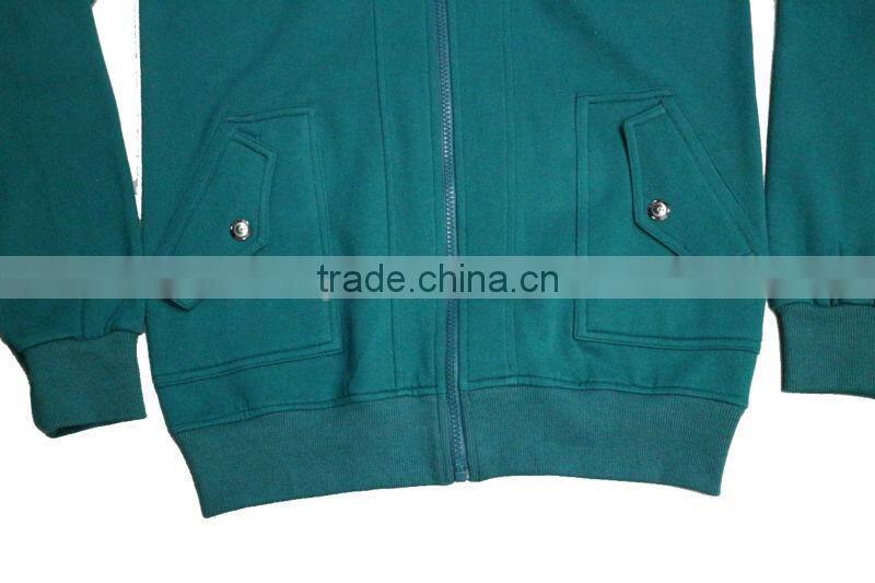 Newest fashion men hoodies zipper hooded sweatshirt