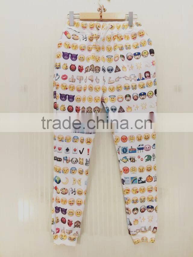 Hot selling fancy symbols women jogger pants