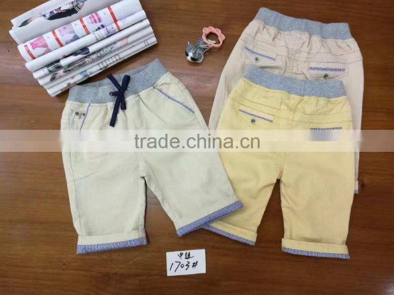 Hot Cheap Turkey Baby boy summer casual Trousers Kids 4 Years old Short Cool pants