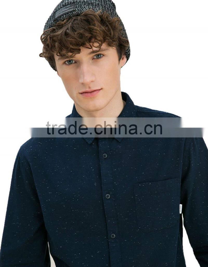 100% cotton 2017 fashion mens shits small jacquard shirts