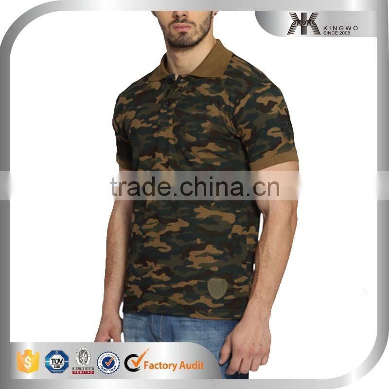 Camo Printing T-shirts Comfort Colors T-shirts Man Sports Polo T-shirts Men's Clothing