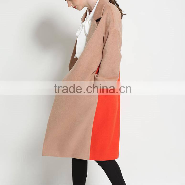 Warm Wool Jacket Winter Coat Women Double Breasted Clothes Women Ladies