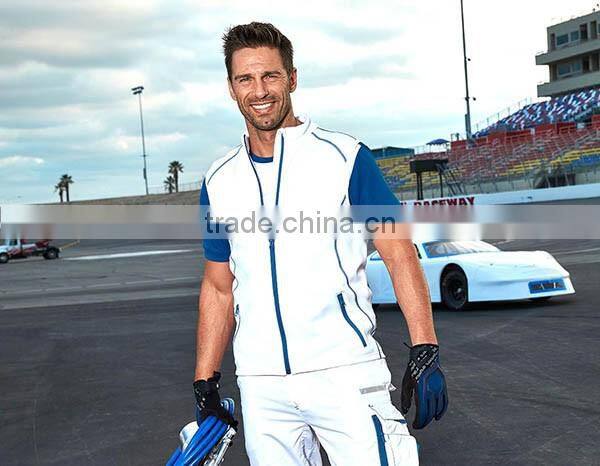 Mens waterproof work wear softshell vest