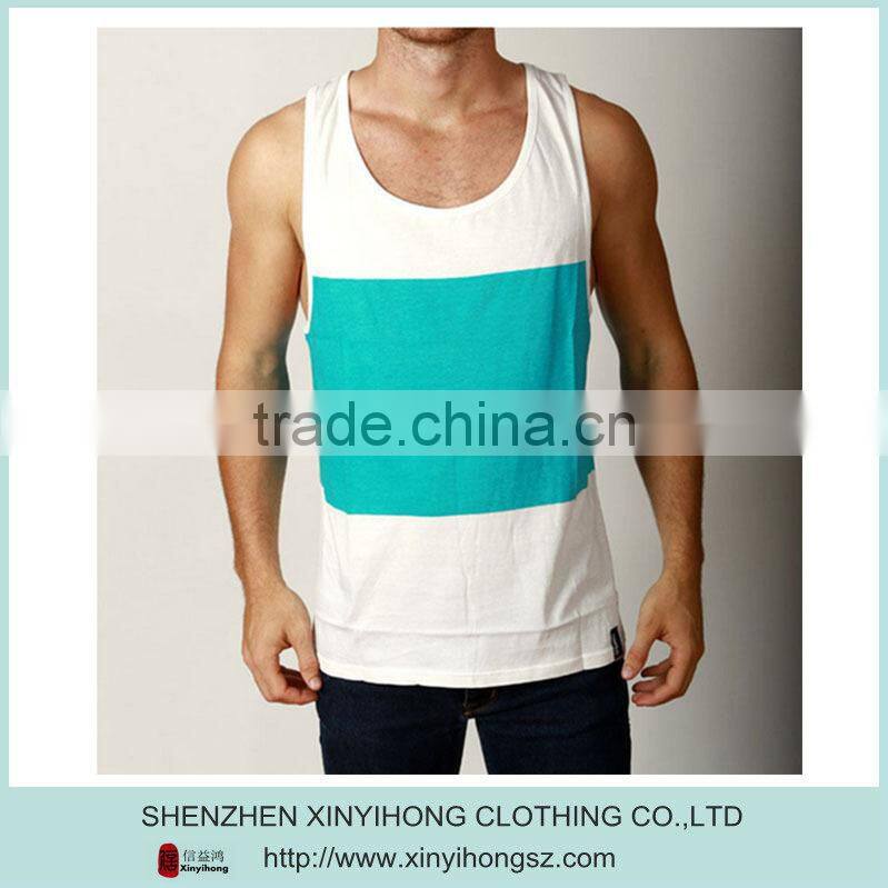 customize fashion latest design beach style tank tops for boys