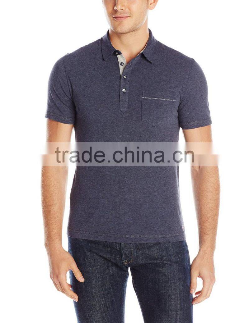 mens short sleeve blank loose dri fit polo shirts LT5889