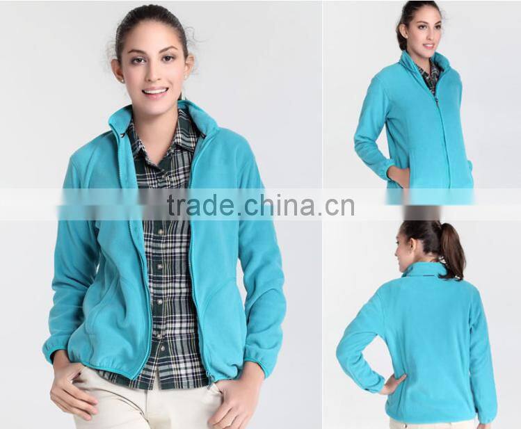 2016 Oem Woman Jacket Cheap Bulk Wholesale Polar Fleece Jacket