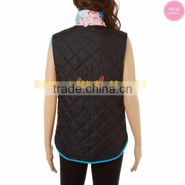 Factory wholesale quilted reversible vest