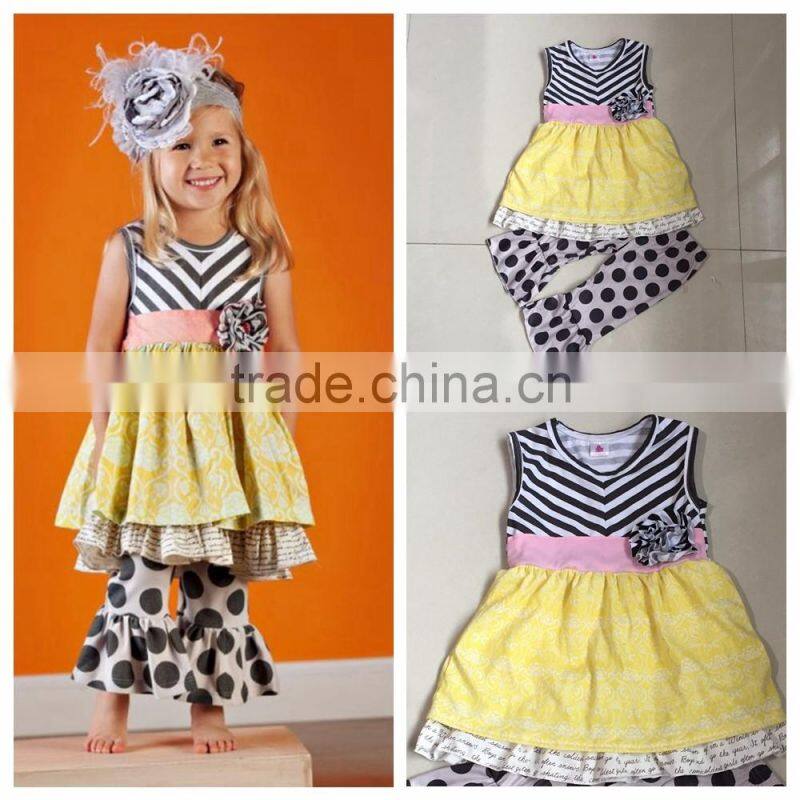 2017 latest design summer baby girl halter flower printing romper