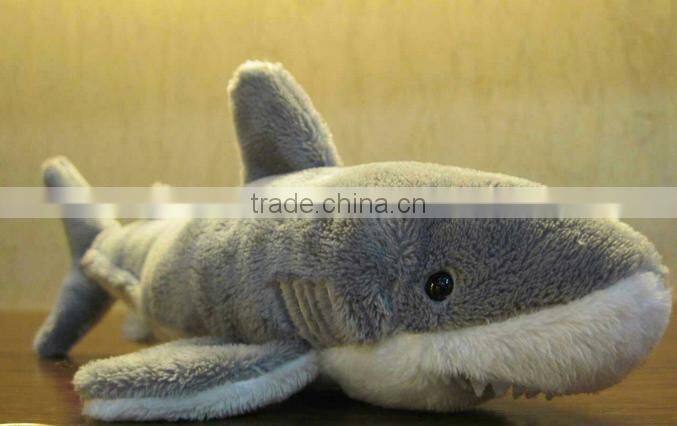 Custom plush marine animal plush shark toy realistic shark toy