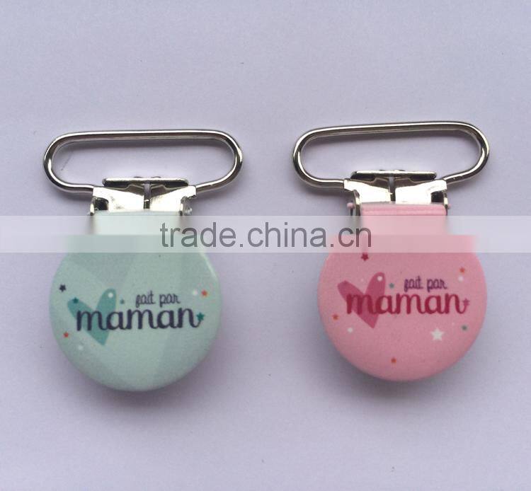 Wholesale Cheap OEM Logo Metal Suspender Clips
