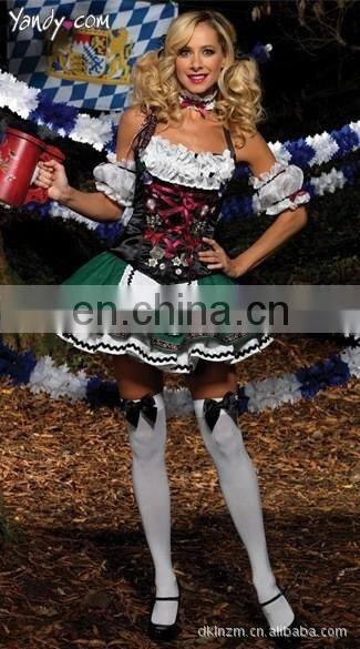 Oktoberfest Sexy Clothes Beer Girl Cosplay Halloween Costumes for Women AGC057