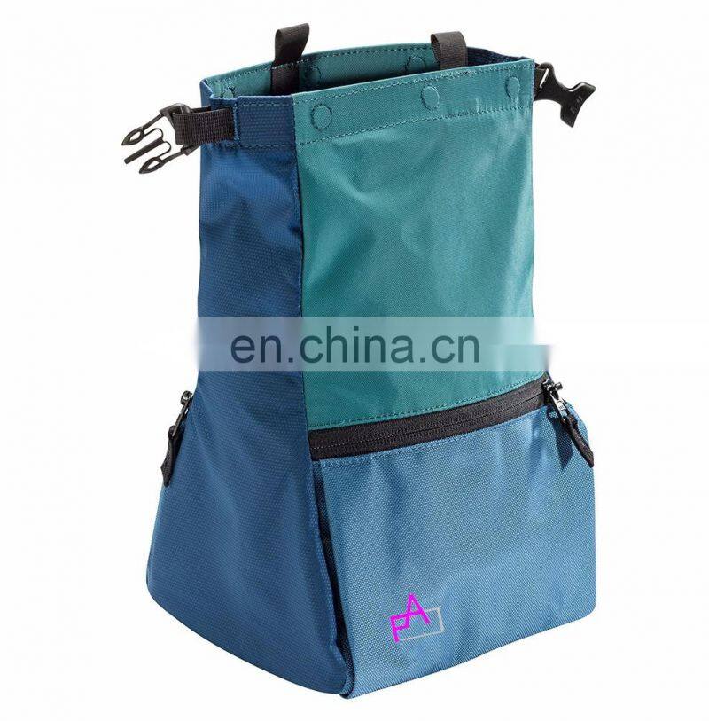 Magnetic closure Roll top and seal Zipper Polyester Chalk Pot