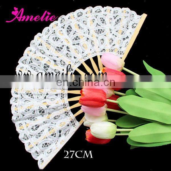 Lace fan mother day promotional gift