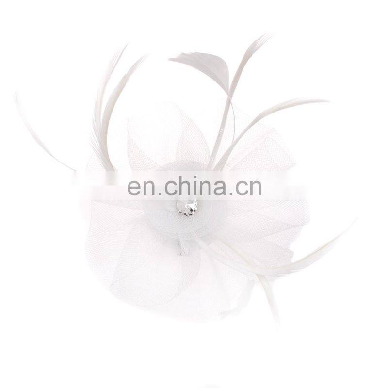 Women Wedding Bridal Headpiece Wedding Hats Fascinator Ladies Wholesale Make Church Hats Wedding Hair Accessories Hair Accessory