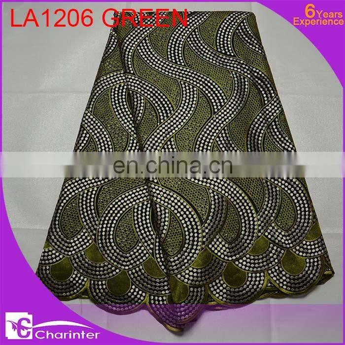 afriacn cheap lace fabric cotton lace fabric voile lace