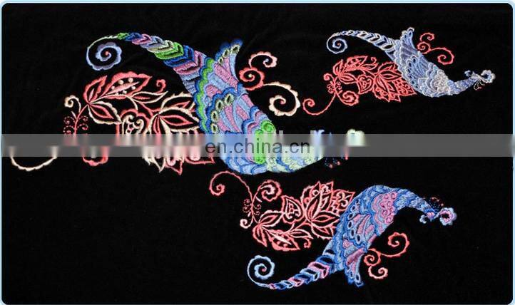 2017 new design apparel and textile machinery computer embroidery sewing machine