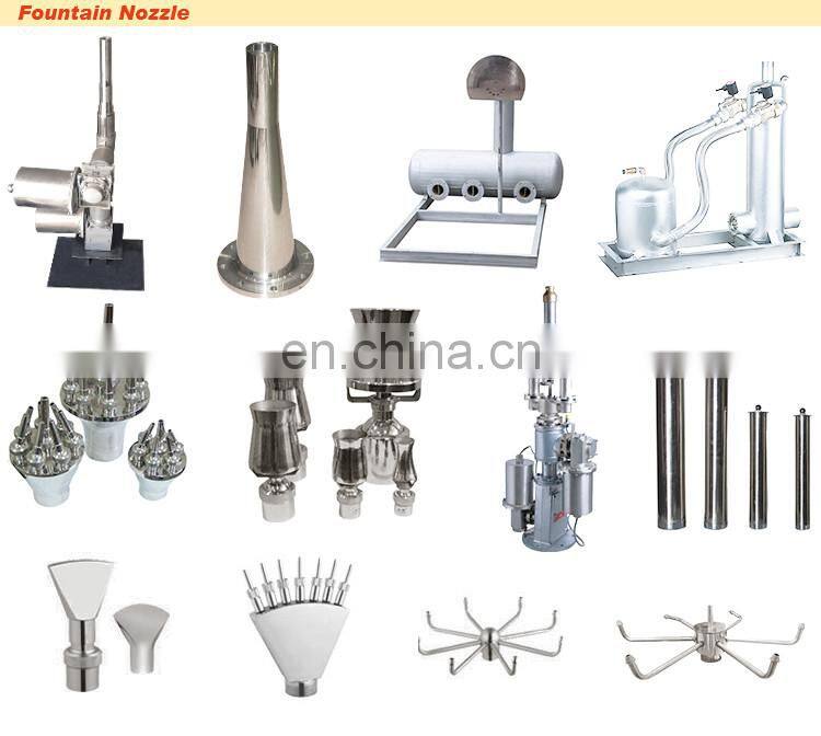 2019 factory supply musical dancing water fountain boat accessories
