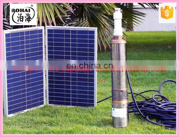 deep well dc brushless solar water pump