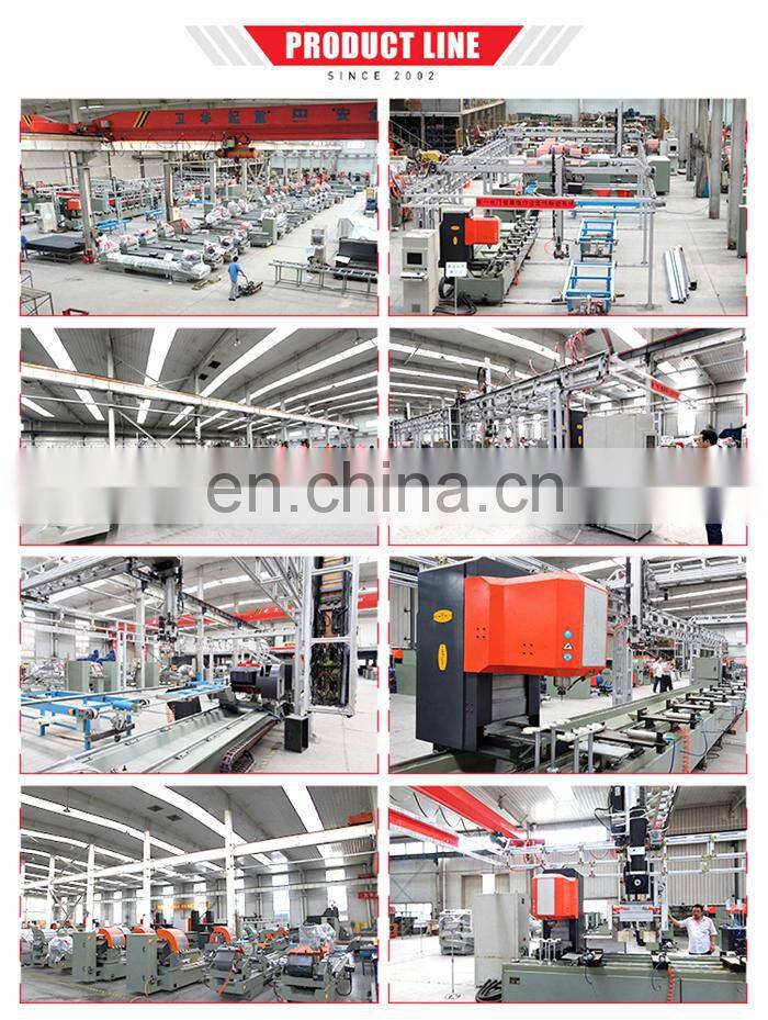 corner single head cutting saw aluminum window machine manufacturer