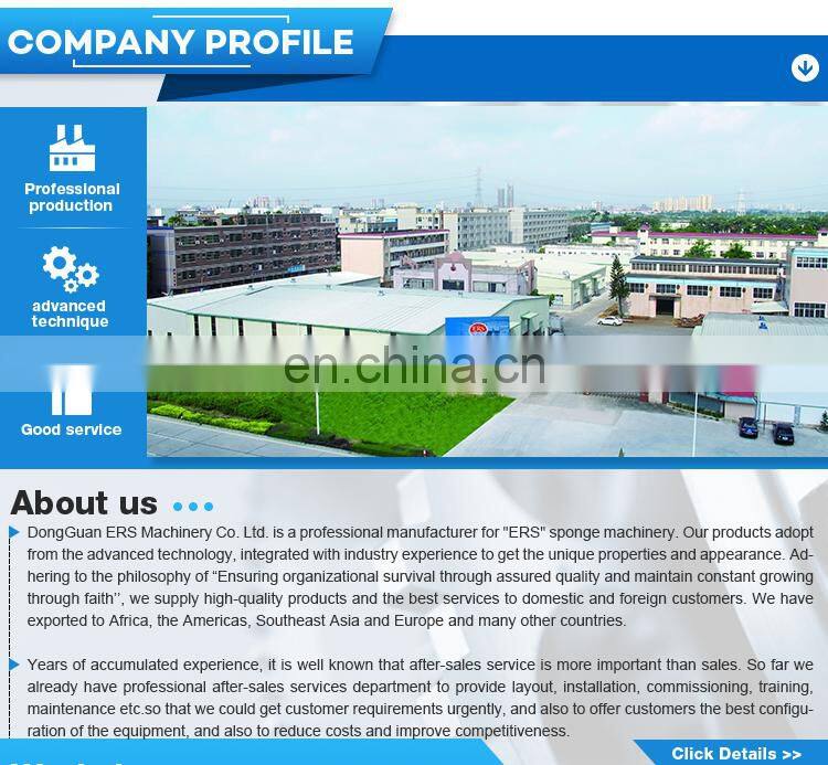 High quality electric foam flat block cutting machine for sale