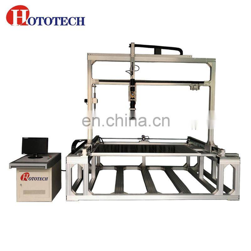 PV Module hail tester /Solar panel testing machine / Solar panel ice ball impact testing equipment with IEC6215 testing