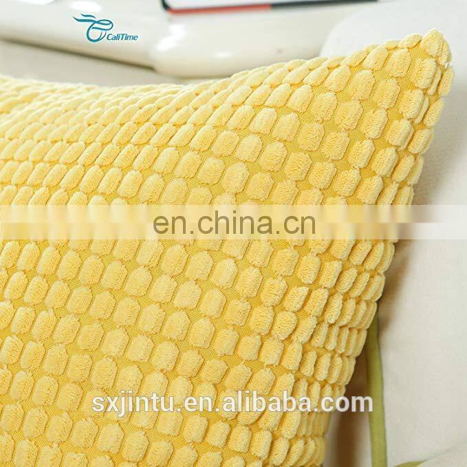 High Quality custom Corduroy velvet Cushion Throw Pillow case Covers for Couch