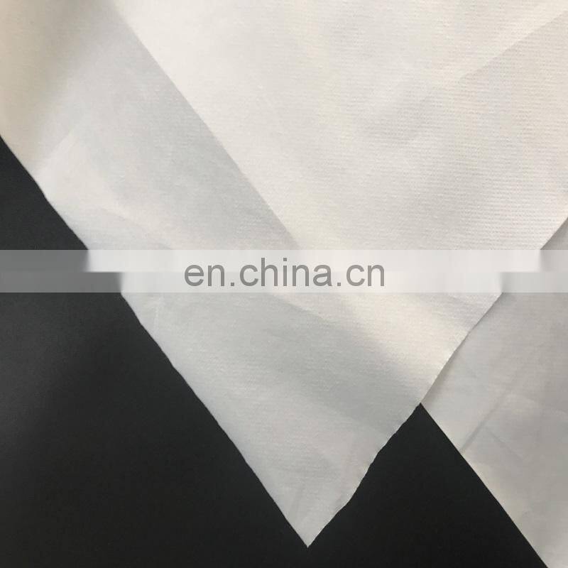 75gsm spunlace nonwovenfabric laminated with pe for protective coveralls