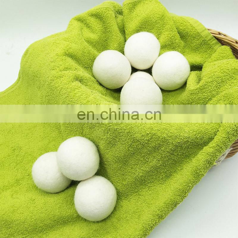 Amazon hot selling 100% New Zealand Wool Felt Laundry Washing Ball