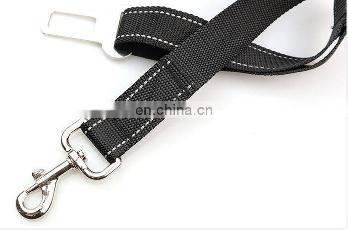 OEM Product Breathable Mesh Safety Car Seat Strap Reflective Dog Harness