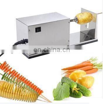 electric tornado potato cutter potato chips making machine tornado potato machine