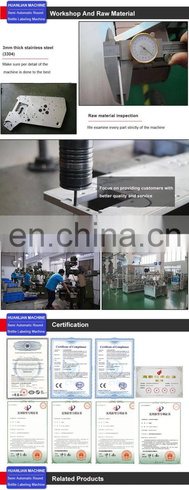 Labeling Machine Being Able to Connect Production Line , Top Surface Labeler Heads