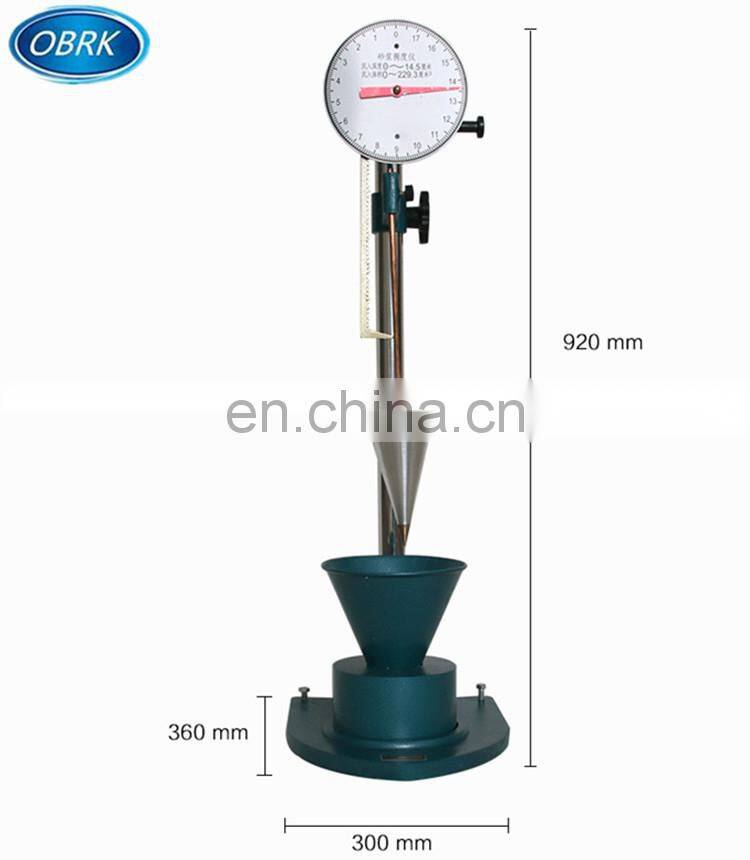 Test Cone Mortar Penetrometer Consistometer Cement Mortar Consistometer For Selling