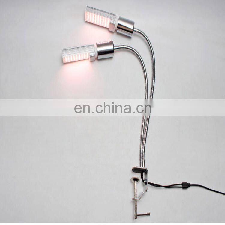 Hot new LED double-headed plant fill light full spectrum light source timing dimming plant lamp