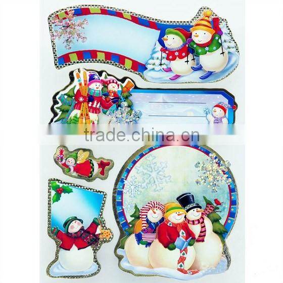 Christmas Gift Tags Foil Sticker Festive Gift Tags