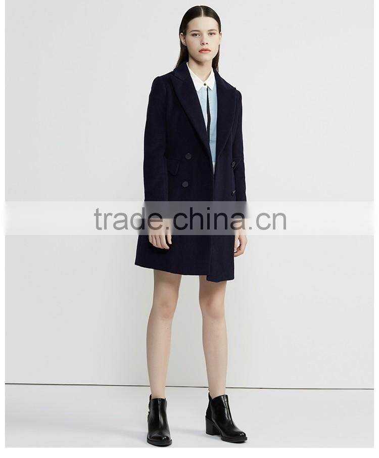 OEM 2015 Fashion European Style Winter Jacket for Lady