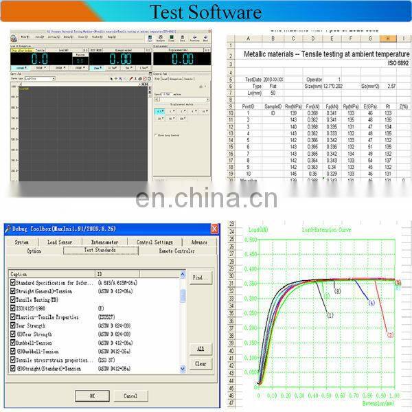 WDW-200D 200KN Electronic Steel Ultimate Tensile Strength Testing Machine