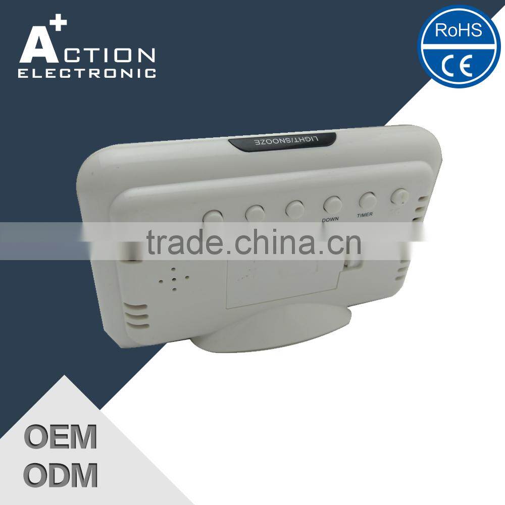 modern desk clock with Sound Sensor