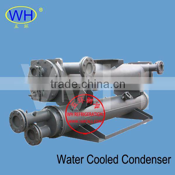 Shell and Tube Water Cooled Condenser for Water Cooled Condensing Unit