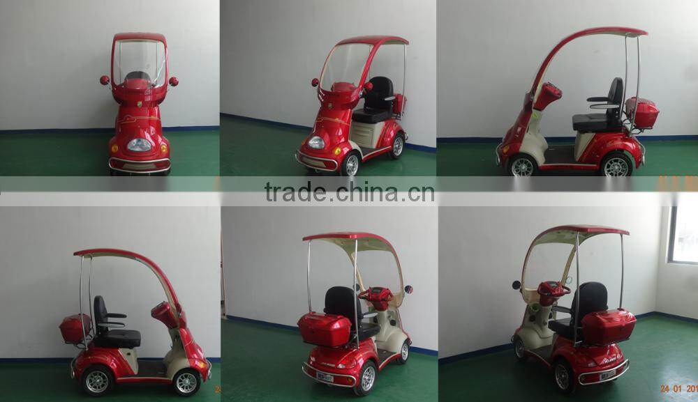 new 4 wheel 800w 48v adults electric mobility scooter