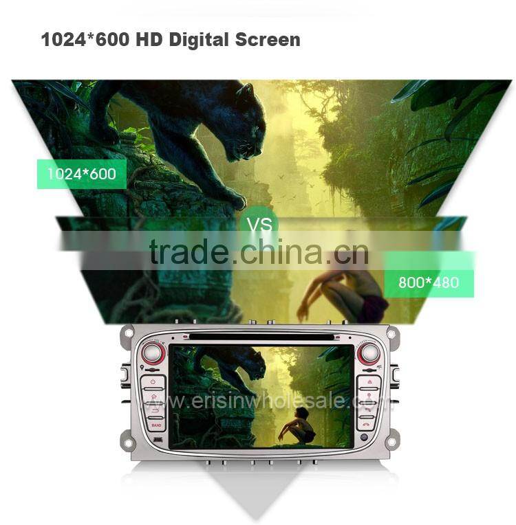 Erisin ES3009F 7" Touch Screen Car Audio System with GPS for Mondeo