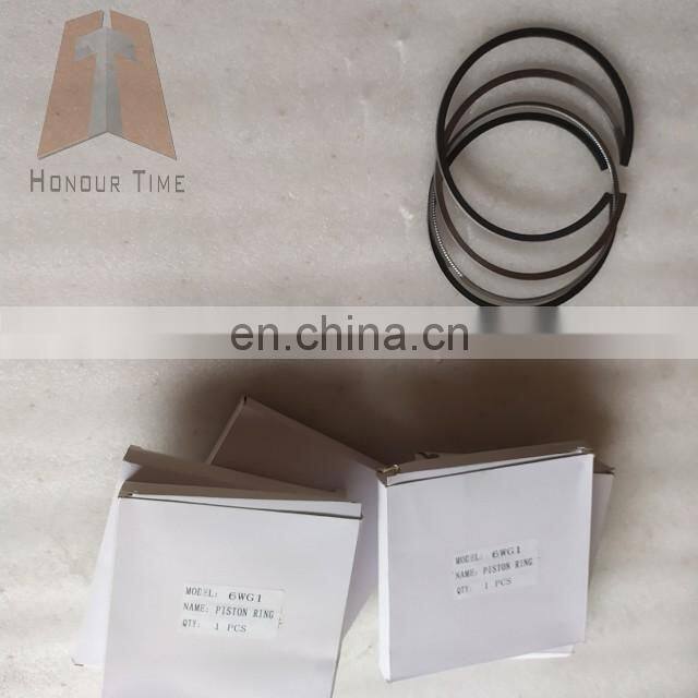 High quality 6WG1 Engine piston ring for diesel engine parts