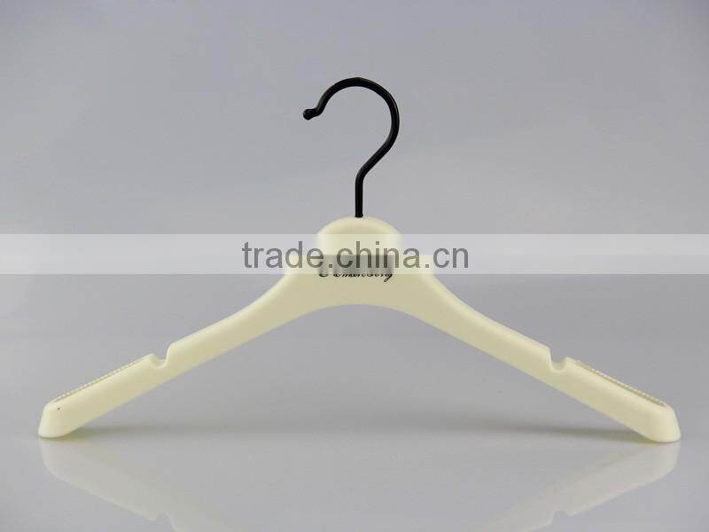 HA6914 strong plastic clothes hanger garment coat hanger for store