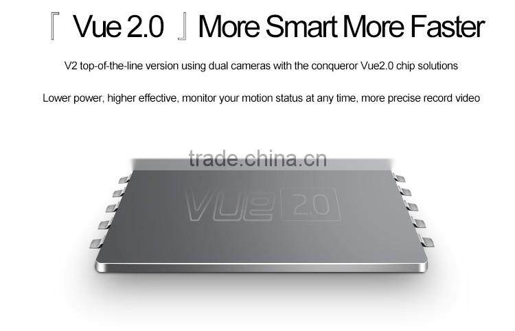 170 degree wide view angle 5.0 inch car rearview mirror video recorder