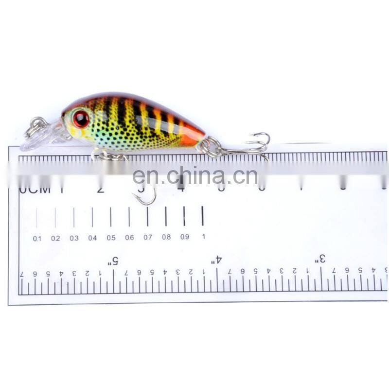 4.5cm 4g Minnow CrankBaits Wholesale Nature Color Tone Crankshad Fishing Lures