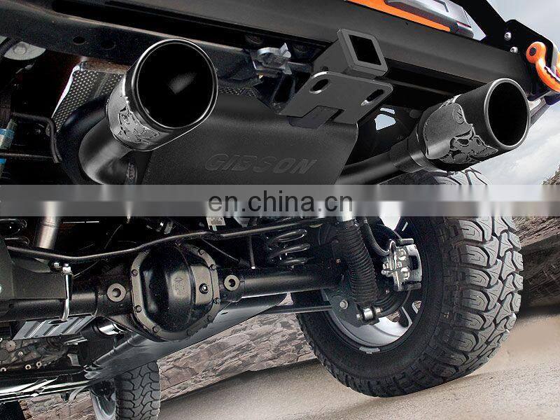 J093 Steel muffler for Jeep for wrangler 2007-2017 Lantsun